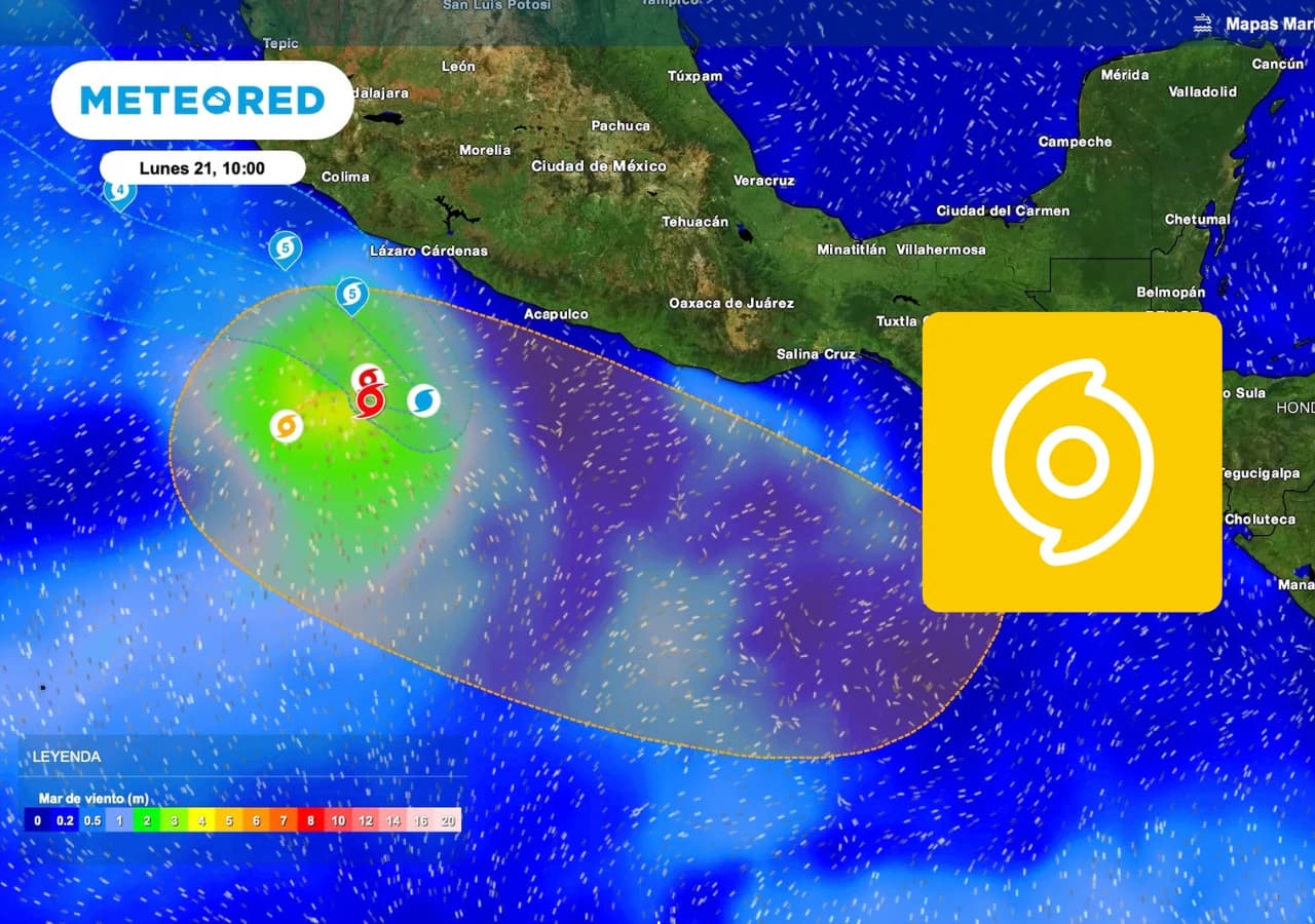 Tu cuerpo frente al tiempo esta semana: huracán Polo traerá aguaceros y vientos poderosos a costas mexicanas